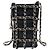 Clutch Chanel Tech Me Out in pelle di agnello nera con catena Nero