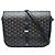 Goyard Black Goyardine Belvedere II MM Nero