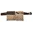 Bolso cinturón Gucci Beige GG Canvas Web con doble bolsillo