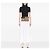 Bolso cinturón Gucci Beige GG Canvas Web con doble bolsillo - vista 6
