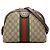 Gucci Beige Small GG Supreme Web Ophidia Dome Crossbody