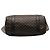 Céline Bolso Tote Celine Brown Macadam Coated Canvas Castaño Marrón oscuro - vista 3