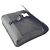 Bolsa Messenger Prada em Tessuto com acabamento em Saffiano preto e fivela - vista 3
