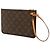Pouch Louis Vuitton Brown Monogram Neverfull MM Marrone - vista 2