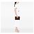 Céline Clutch Celine Brown Macadam Coated Canvas Marrom - vista 6