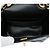 Chanel Black Mini Square Quilted Patent Single Flap Negro - vista 4