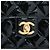 Chanel Black Mini Square Quilted Patent Single Flap Negro - vista 5