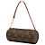 Louis Vuitton Brown Monogram Papillon Pochette Marron - vue 2