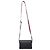 Bolsa Messenger com Aba Gucci Black GG Supreme Web Preto - vista 10