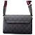 Bolsa Messenger com Aba Gucci Black GG Supreme Web Preto - vista 2