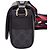 Bolsa Messenger com Aba Gucci Black GG Supreme Web Preto - vista 7