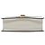 Borsa Satchel Gucci Sylvie Small in pelle di vitello bianca con Web Bianco - vista 3