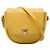 Chanel Yellow Stitched Goatskin Casual Trip Flap Giallo