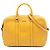 Borsa Business Bright Gucci Medium in pelle di vitello Diamante Gialla Giallo