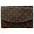 Louis Vuitton Brown Monogram Pochette Rabat 23 Castaño