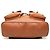 Bamboo Mochila Gucci Large em pele de vitelo castanha com cordão e bambu Marrom - vista 3
