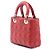 Autre Marque Dior Red Small Lambskin Cannage MyABCDior Lady Dior Rosso - vista 2