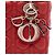 Autre Marque Dior Red Small Lambskin Cannage MyABCDior Lady Dior Rosso - vista 5