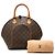 Louis Vuitton Brown Monogram Ellipse MM Marrone - vista 10