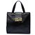 Borsa a mano Gucci in pelle di vitello nera Nero