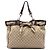 Gucci Positano Large Tote aus beigem GG Canvas