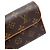 Louis Vuitton Brown Monogram Pochette Florentine Marrone - vista 5