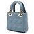 Autre Marque Dior Blue Micro Lambskin Cannage Lady Dior Azul - vista 2
