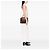 Céline Borsa Dome Celine in tela rivestita Macadam marrone - vista 7