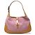 Borsa a tracolla Jackie Gucci in camoscio rosa