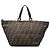 Fendi Zucca Canvas Tote braun