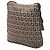 Borsa a tracolla Fendi Brown Zucchino Canvas Marrone Marrone chiaro - vista 2