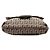 Borsa a tracolla Fendi Brown Zucchino Canvas Marrone Marrone chiaro - vista 3