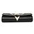 Louis Vuitton Black Epi Monogram Studded Twist Wallet on Chain Nero - vista 3