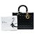 Autre Marque Dior Black Large Patent Cannage Lady Dior Nero - vista 6