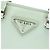 Bolsa Satchel Prada em couro Spazzolato verde Small - vista 5