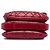 Chanel Red Medium Quilted Lambskin 3 Accordion Flap Rosso - vista 3
