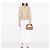 Bottega Veneta Mini Jodie in Nappa Intrecciato Marrone Marrone chiaro - vista 5