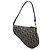 Autre Marque Pochette Saddle Mini Diorissimo in tela blu Dior Blu navy - vista 2
