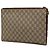 Clutch Gucci Beige GG Supreme Courrier - vista 2