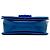 Chanel Blue Small Quilted Patent and Acrylic Boy Flap Blau - Ansicht 3
