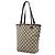 Tote Gucci in tela GG beige - vista 2