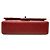 Chanel Red Medium Classic Lambskin Double Flap Rot Bordeaux - Ansicht 3