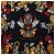 Foulard di seta Hermès Black Les Fetes Du Roi Soleil 90 - vista 2