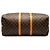 Louis Vuitton Brown Monogram Keepall Bandouliere 55 Castaño - vista 3