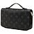 Cartera Zippy XL Louis Vuitton Monogram Eclipse Negra Negro - vista 2