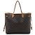 Louis Vuitton Brown Monogram Neverfull GM Braun