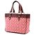 Céline Celine Red C Macadam Canvas Handbag - view 2