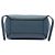 Belt Bag Céline Borsa Cintura Celine Nano in Pelle di Vitello Grana Blu - vista 3