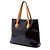 Louis Vuitton Purple Monogram Vernis Brentwood Púrpura - vista 2