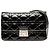 Autre Marque Borsa a tracolla Miss Dior Promenade in vernice nera Cannage Dior Nero